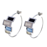 Carla Multicolor Stud Earrings for Everyday Glam Multi multicolor Stud